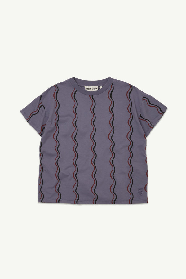 Heron Squiggle Loose Tee & Pants