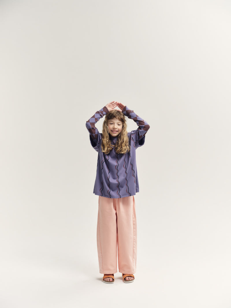 Heron Squiggle Loose Tee & Pants