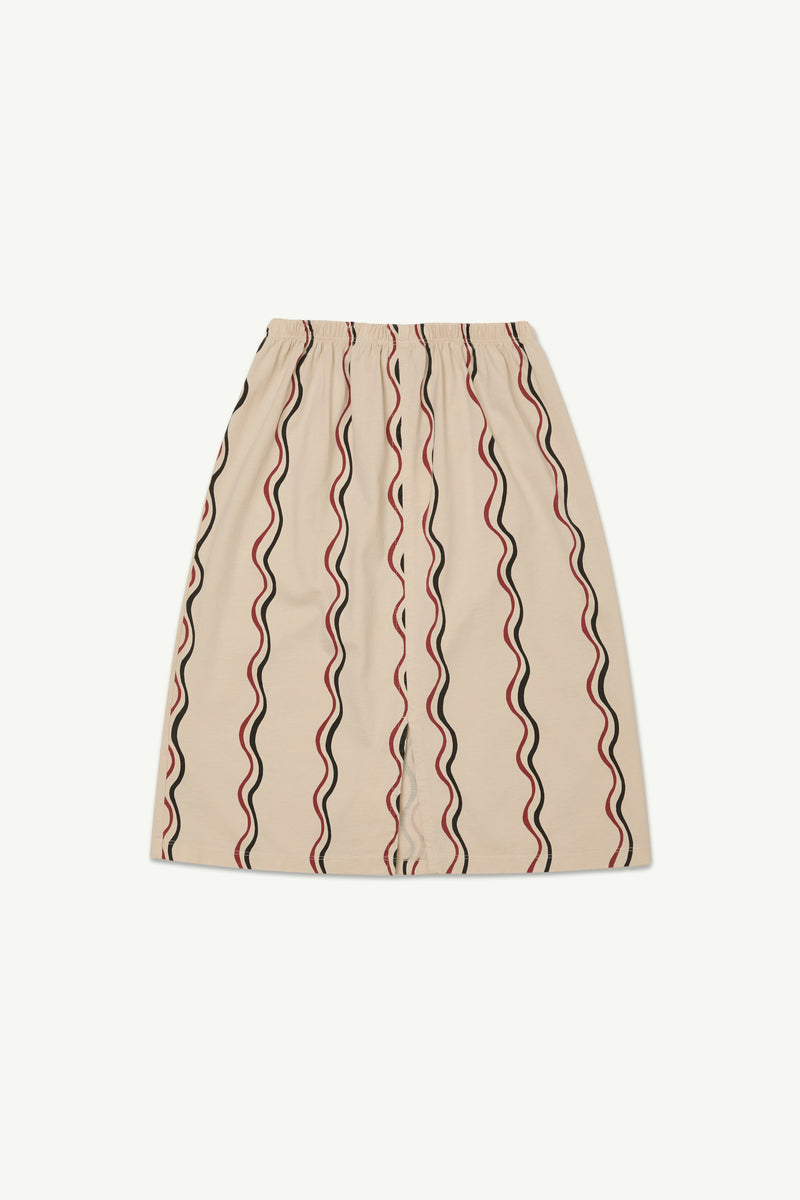 Birch Squiggle Midi Skirt