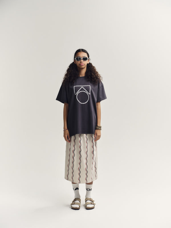 Dark Shadow Logo Oversized Tee