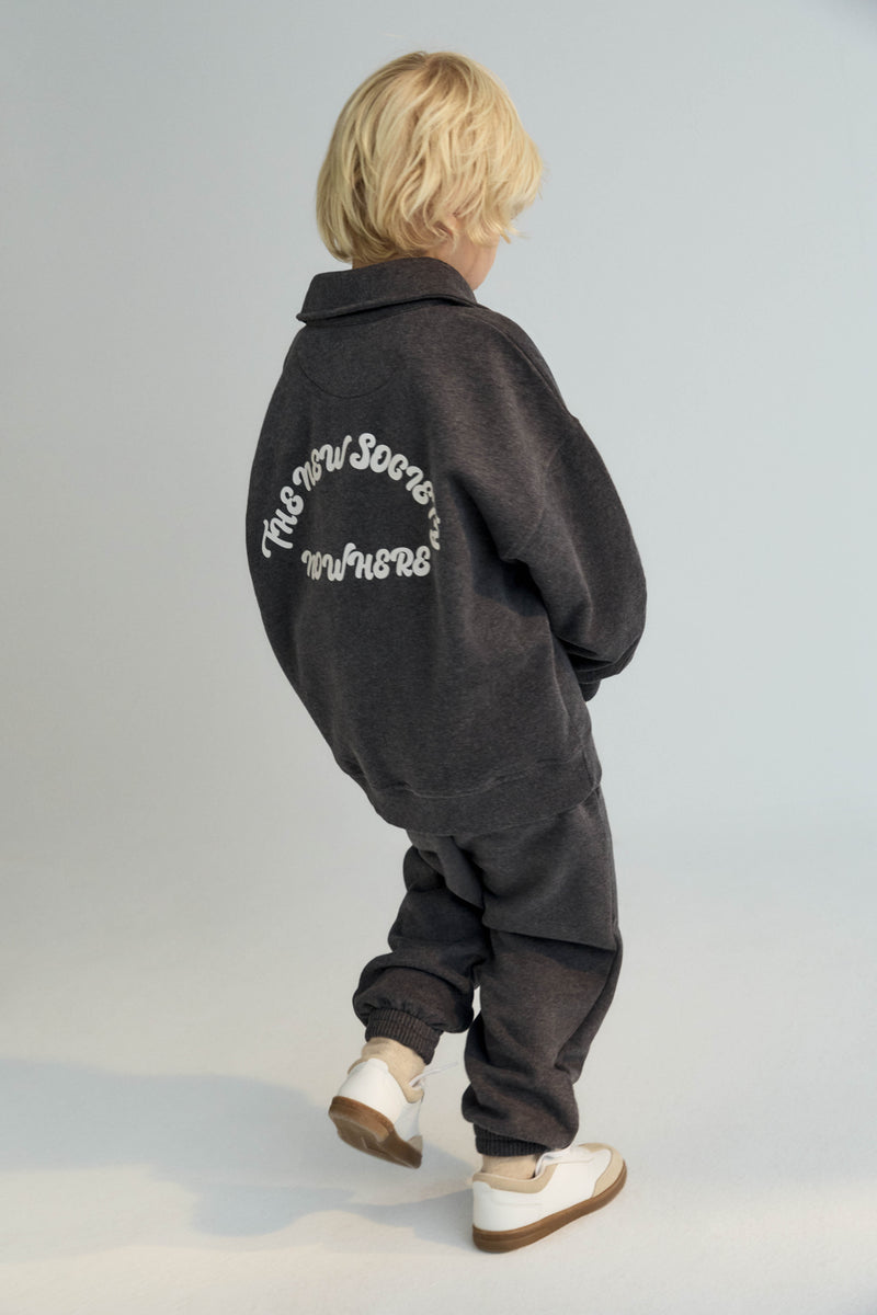 Galactic Grey Melange 3 pcs Tracksuit