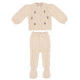 Shell Pink Rosine Baby Girl 3 Pieces Set