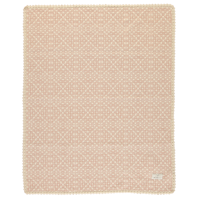 Faded Rose Crochet Blanket