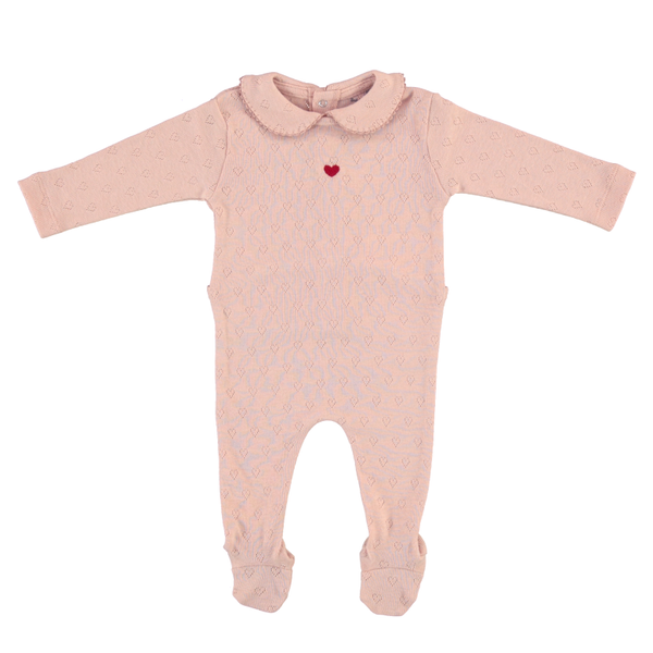 Blush Baby Girl Heart 3 Pieces Set