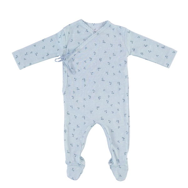 Blue- Leaf Lou Baby Boy 3 Pieces Set