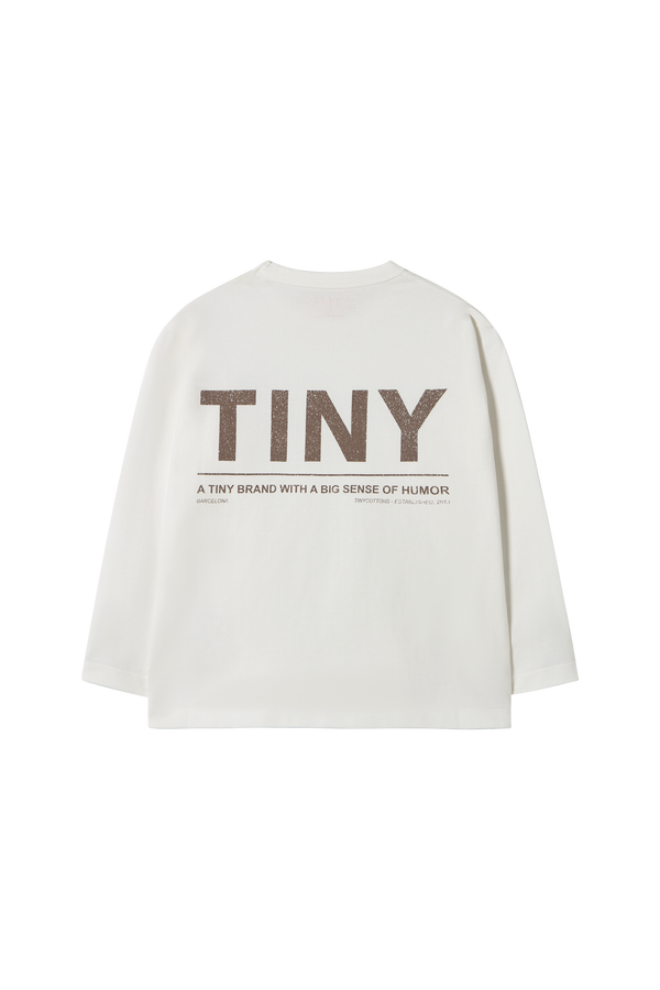 White Tiny Sleeve Tee