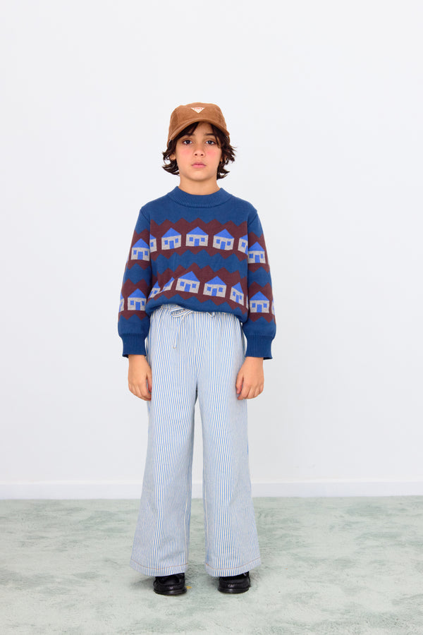 Stripes Blue Pant