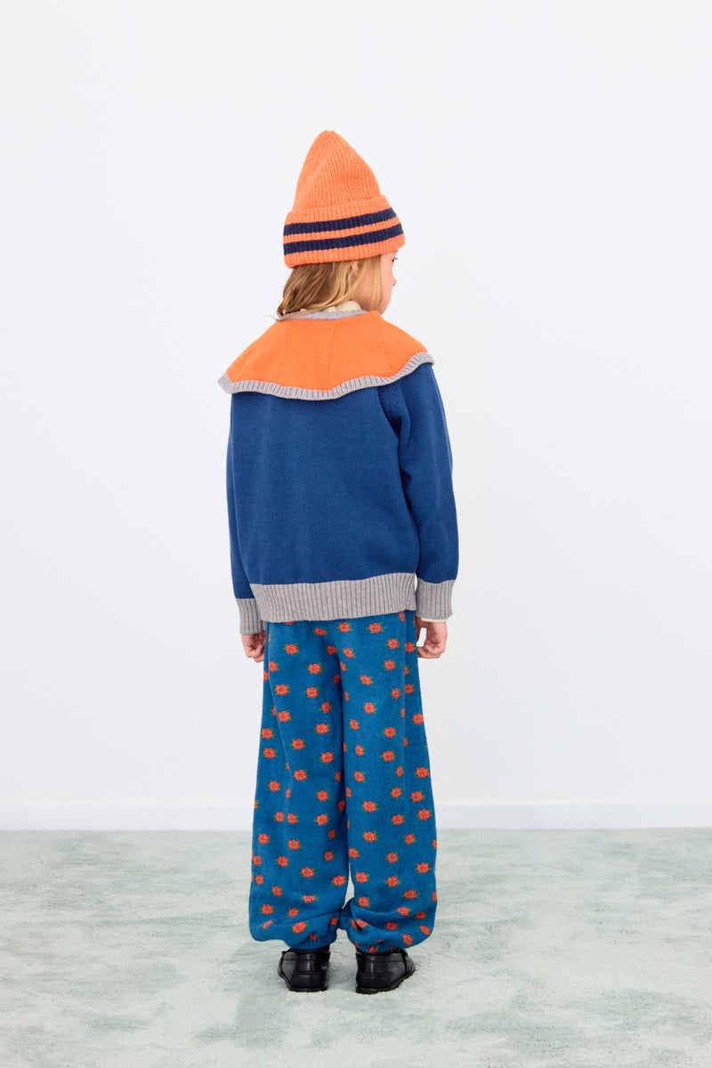 Color Block Cardigan