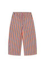 Beanie Graphic Sweatshirt & Stripes Woven Pant