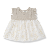 Ecru Saona Baby Dress