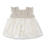 Ecru Saona Baby Dress