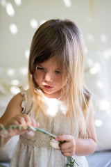 Ecru Saona Baby Dress