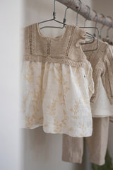 Ecru Saona Baby Dress