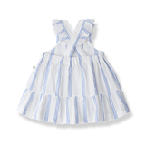 Ultramarine Striped Baby Dress