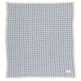 Blue Retro Croshet Blanket
