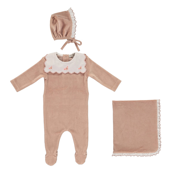 Dusty rose Bella Baby Set