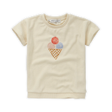 Short-sleeve Ice cream  Sweatshirt  & Shorts "Outfit Set"