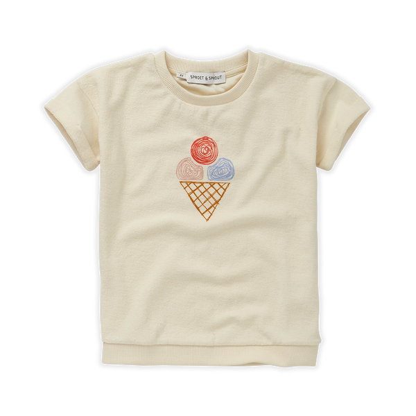 Short-sleeve Ice cream  Sweatshirt  & Shorts "Outfit Set"