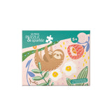 45 PIECE KIDS PUZZLE WITH GEMS - SLOTH