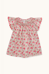 Felicite poppy Blouse & Bloomer