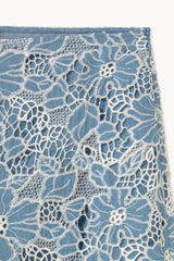Lace Shirt & Wide Troussers