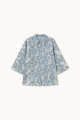 Lace Shirt & Wide Troussers