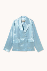 Blue Fluid Blazer & Pants