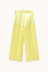 Yellow Fluid Blazer & Pants