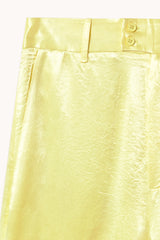 Yellow Fluid Blazer & Pants