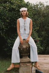 Tie Striped Vest & Pants