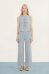 Tie Striped Vest & Pants