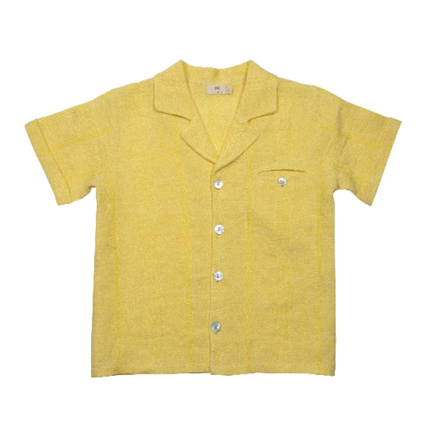 Incaberry Textured Linen Shirt & Shorts "Outfit Set"