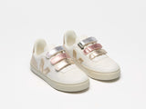 V-10 LEATHER MULTICO WHITE SHINY