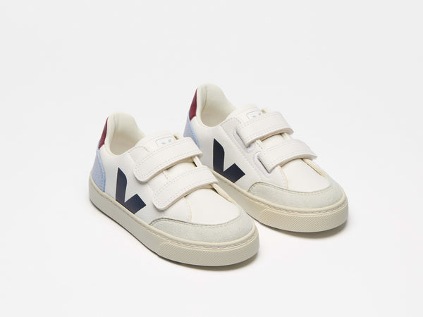 V-12 LEATHER WHITE MULTICO STEEL