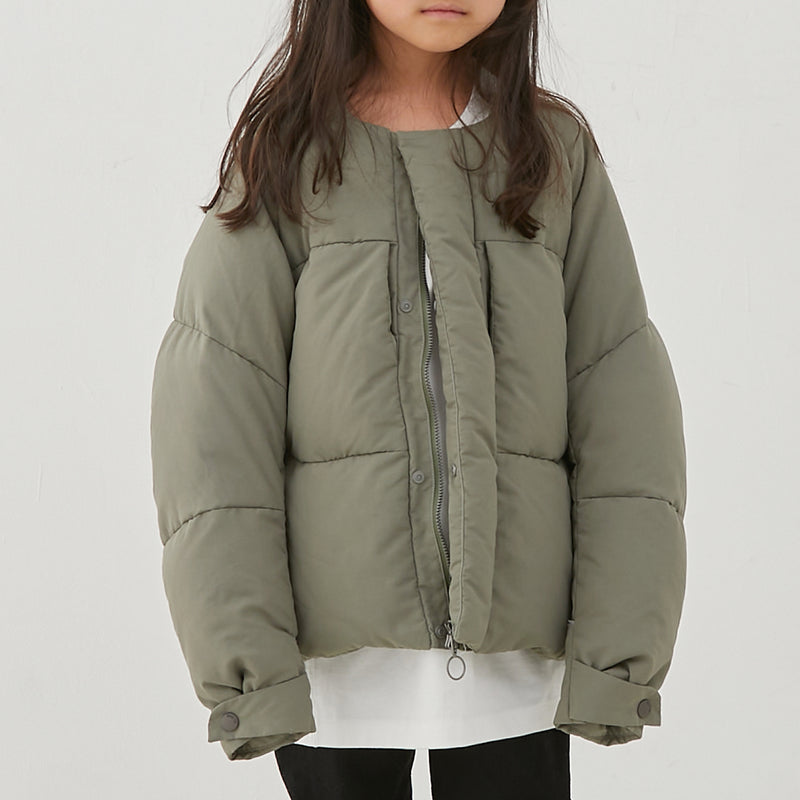 Moss separate down jacket