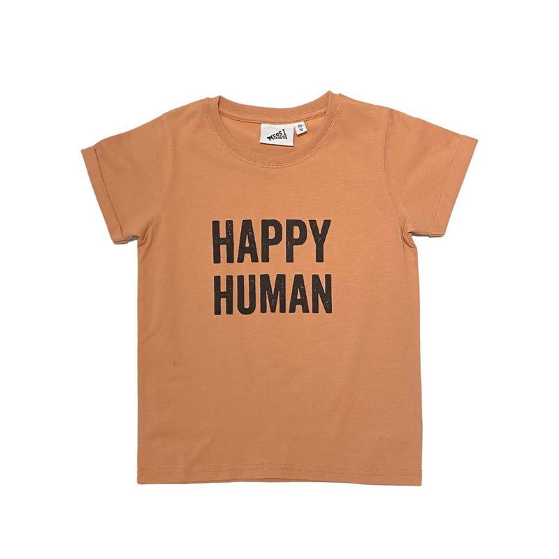 SANDSTONE HAPPY HUMAN T-SHIRT