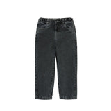 Fade-out Black Tapered Jean