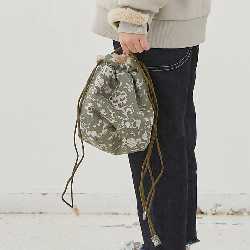 khaki leaf camo x boa pochette