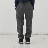 charcoal washable wool pants & shirt "Outfit set"