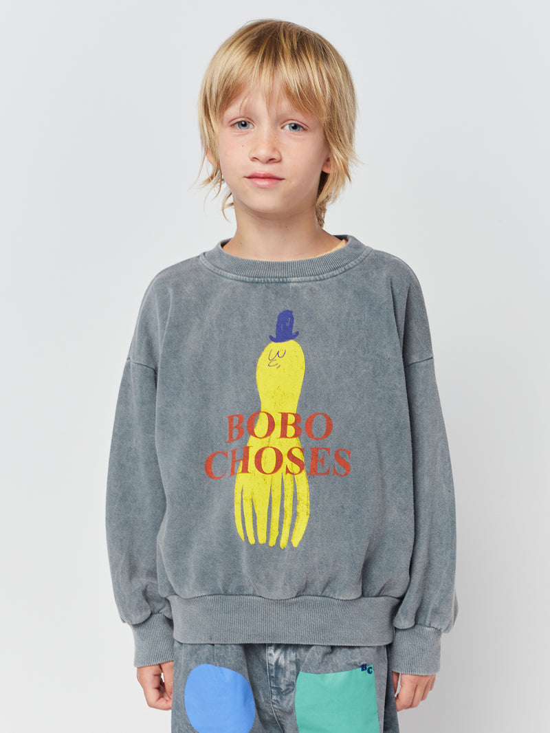 Yellow Squid sweatshirt