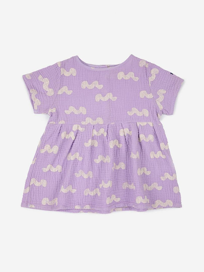 Waves all over dress & Bloomer (baby)