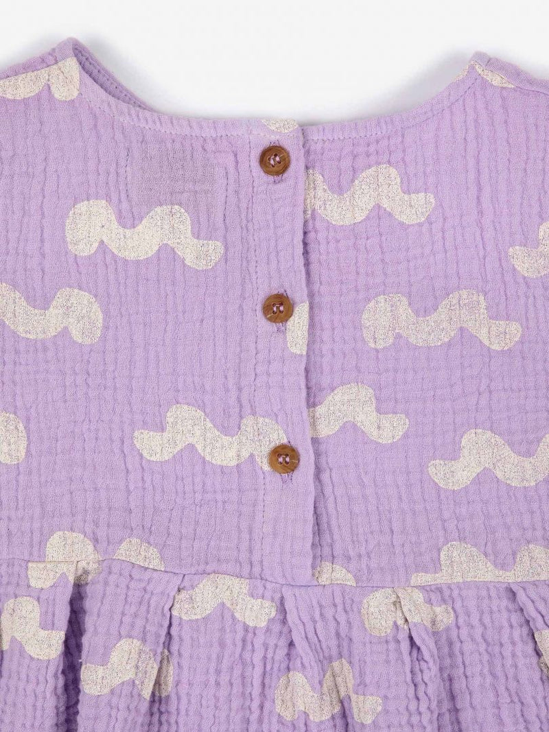 Waves all over dress & Bloomer (baby)