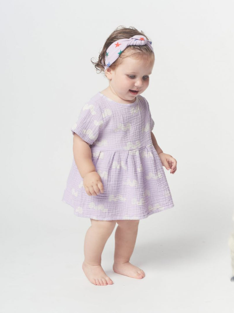 Waves all over dress & Bloomer (baby)