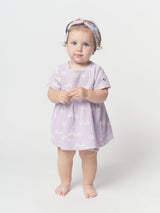 Waves all over dress & Bloomer (baby)