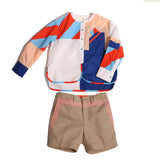 CLASSIC PATCHWORK & GOLF SHORTS "Outfit set