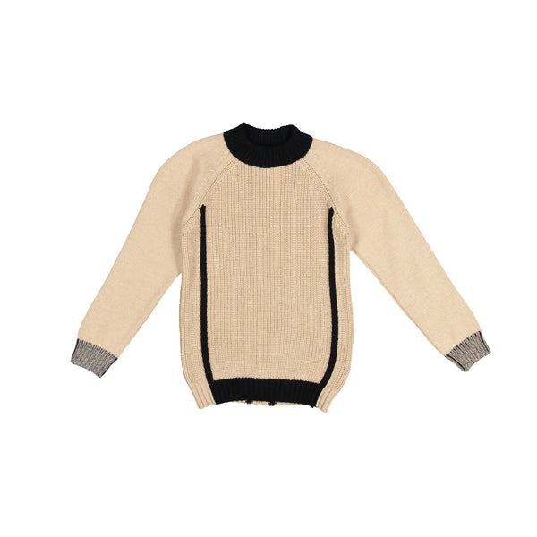 Black Marled Sweater № 14