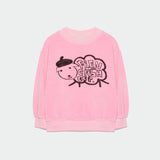 Pink sheep sweatshirt