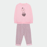 Octopus sweatshirt & Check corduroy pants "Outfit Set"