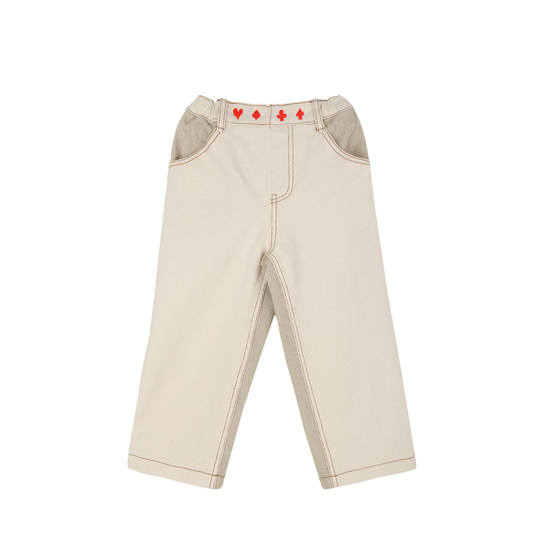 CREAM RUTH PANTS