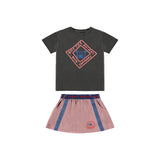T-shirt bmt Animal sanctuary & skirt  “Outfit set”